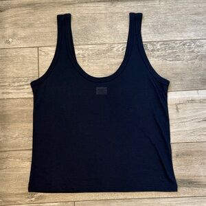 Abercrombie & Fitch Linen look Scoop Neck Tank Top